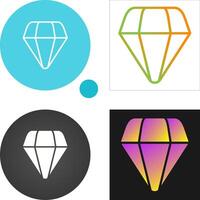 Diamond Vector Icon