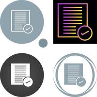 Ticket Vector Icon