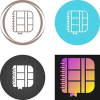 Notebook Vector Icon