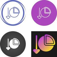 Chart Decreasing Vector Icon