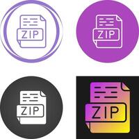 ZIP Vector Icon