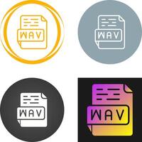 WAV Vector Icon