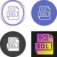 SQL Vector Icon