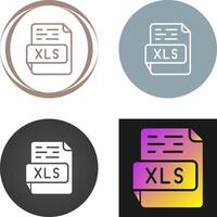 XLS Vector Icon