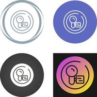 Video Camera Circle Vector Icon