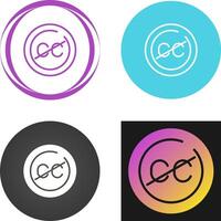 Closed Captions Circle Vector Icon