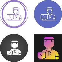 Working Man Vector Icon