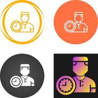 Working Hour Vector Icon