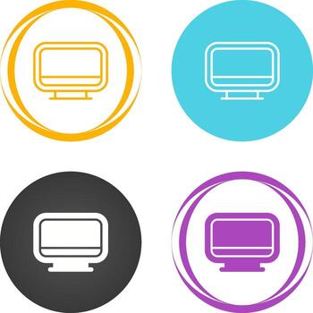 icono de vector de computadora