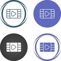 Multimedia Player Vector Icon