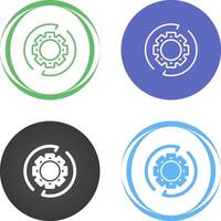 Settings Gear Vector Icon