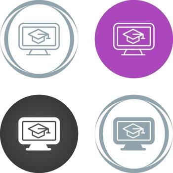 icono de vector de computadora