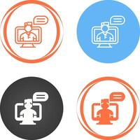 Online Learning Vector Icon