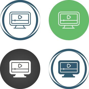 Computer Vector Icon