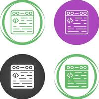 Browser Vector Icon