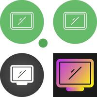 Desktop Computer Vector Icon