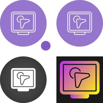 selección vector icono