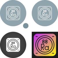 Radium Vector Icon