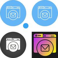 Contact Mail Vector Icon