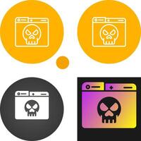 Dark Web Vector Icon