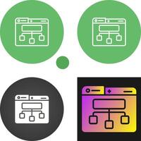 Site Map Vector Icon