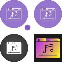 Music Player Vector Icon