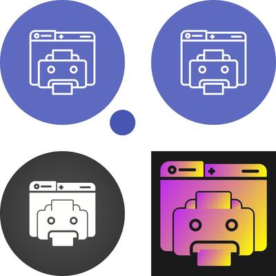 Printer Vector Icon