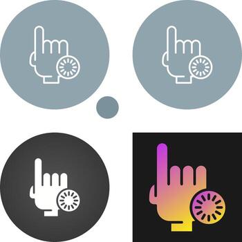 icono de vector de carga