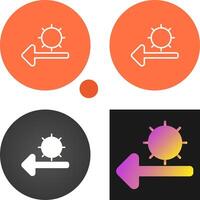Sun Vector Icon