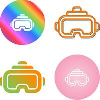 Virtual Reality Headset Vector Icon