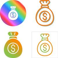 Money Bag Vector Icon