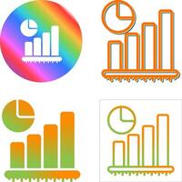 Bar Graph Vector Icon