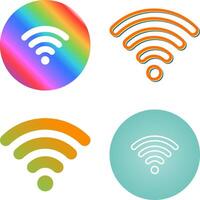 icono de vector de señal wifi