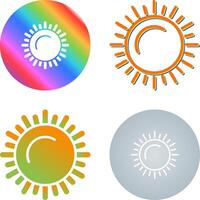 Sun Vector Icon