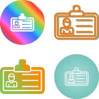 Id Card Vector Icon