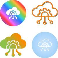 Cloud Governance Vector Icon