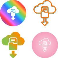 Cloud Security Auditing Vector Icon