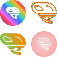 Smart Bike Helmet Vector Icon