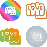 Love tattoo Vector Icon