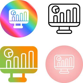 Data driven Design Vector Icon