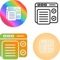 Concept Testing Vector Icon