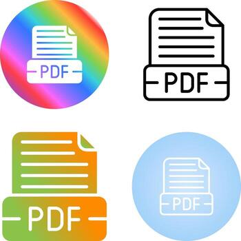 Document Formate Vector Icon