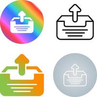 Outbox Vector Icon