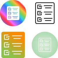 Task list Vector Icon