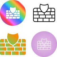 Firewall Vector Icon