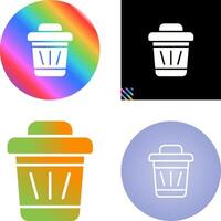 Trash Vector Icon