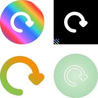 Rotate Right Vector Icon