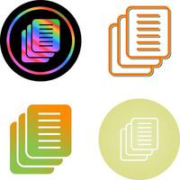 Document Version Control Vector Icon