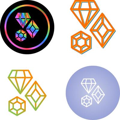 Gems Vector Icon
