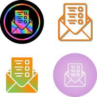 Mailing Lists Vector Icon